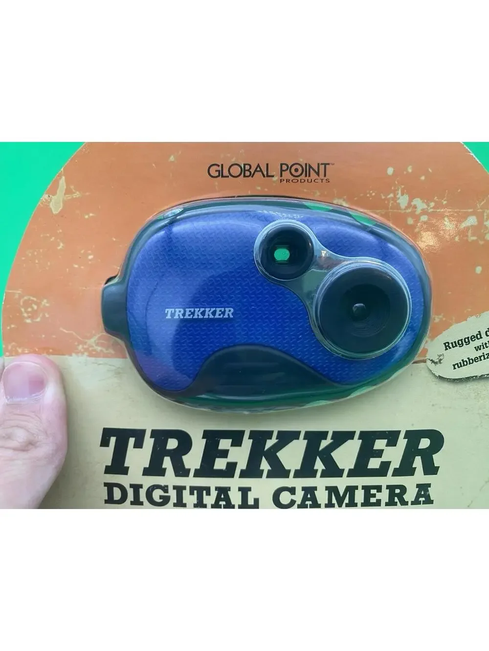 Trekker Blue Digital Camera - New - 2008 Global Point - Y2K